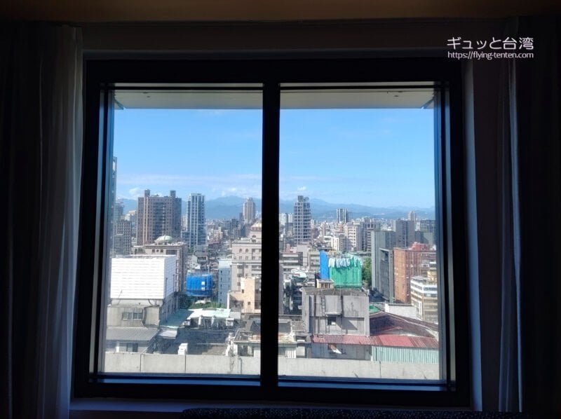 ホテルグレイスリー台北_部屋からの眺め